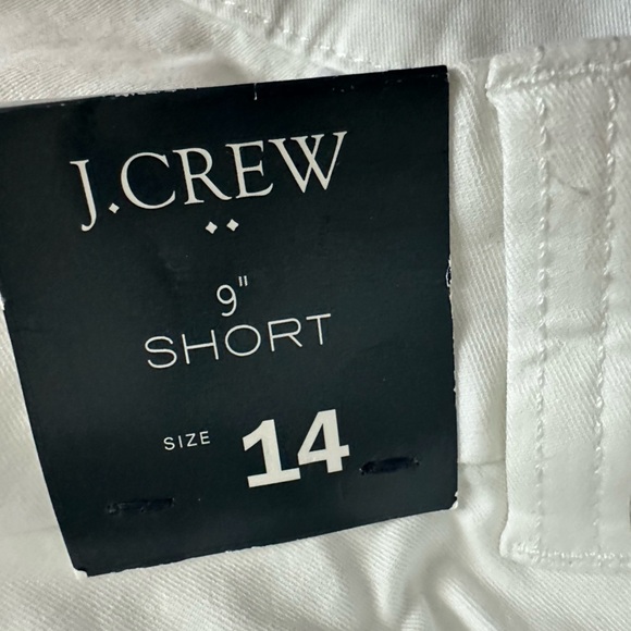 J.Crew 9” Frankie Bermuda Chino Short in White Size 14 Plus Size - Picture 6 of 8